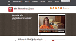 Desktop Screenshot of chiropractorinwaco.com
